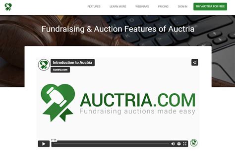 online auction websites for nonprofits.